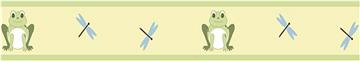 Leap Frog Prepasted Wall Border