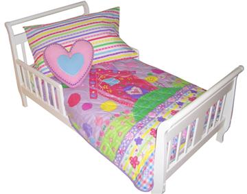 Crayola CANDY LANE Toddler Bedding Set for Girls
