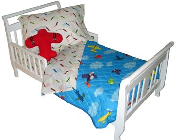 Crayola SKYWAY Toddler Bedding Set for Boys