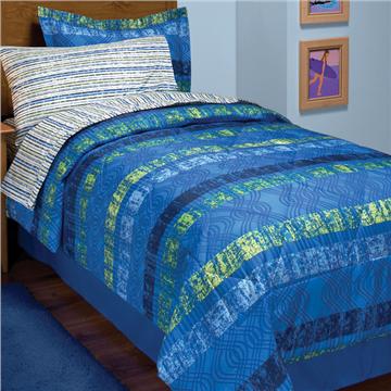 Surf Stripe Bed In A Bag Sets