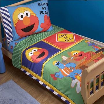 Sesame Street Construction Zone 4pc Toddler Set