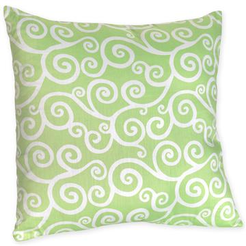 Olivia Scroll Print Decorative Pillow