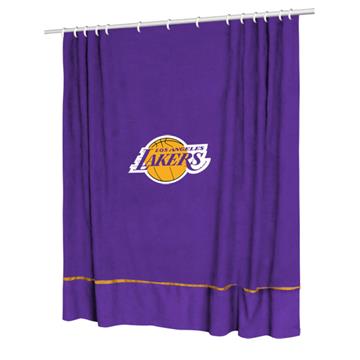 Los Angeles Lakers Sidelines Shower Curtain