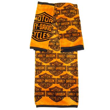 Harley Davidson® Heavy Metal 3pc Towel Set