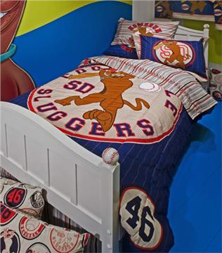 SCOOBY BASEBALL Kids Bedding for Boys Sheet Set