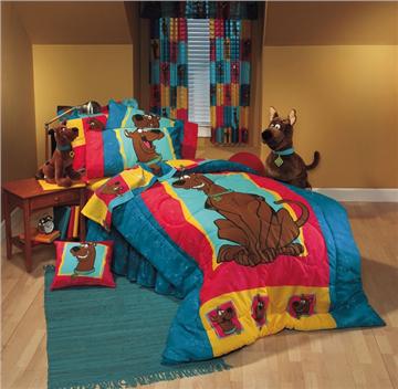 SCOOBY SILHOUETTE Bedding For Kids  Bedskirt