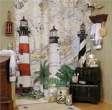 HARBOUR LIGHTS Shower Curtain & Accessories