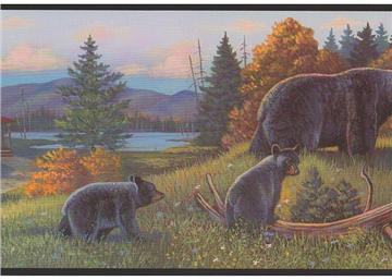 BLACK BEAR LODGE Wallborder