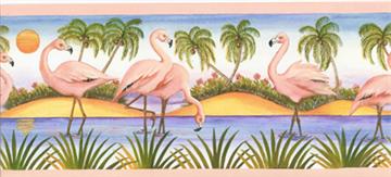 SOUTH BEACH Wall Border