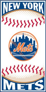 New York Mets Centerfield Beach Towel