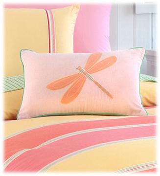 Nautica CAITLIN Dragonfly Decorative Pillow
