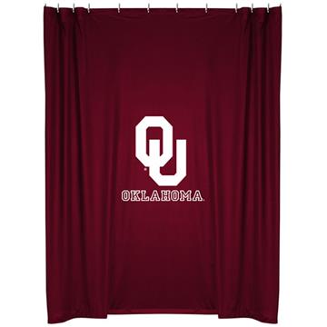 Oklahoma Sooners Shower Curtain