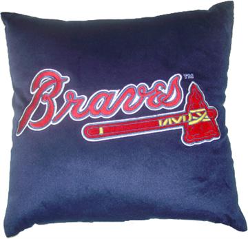 ATLANTA BRAVES 16" Plush Pillow