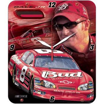 Dale Earnhardt Jr High Def. Plaque Clock
