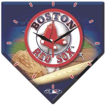 Boston Red Sox High Def. Plaque Clock