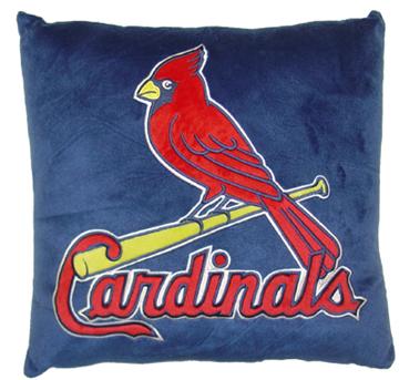 ST LOUIS CARDINALS 16" Plush Pillow