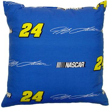 Jeff Gordon #24 Blue 17" Pillow