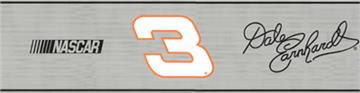 NASCAR #3 Dale Earnhardt Sr. Grey Wallborder