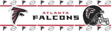 ATLANTA FALCONS Wall Border