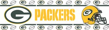 GREEN BAY PACKERS Wall Border