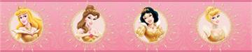 PRINCESS ENCHANTED 5" Wall Border