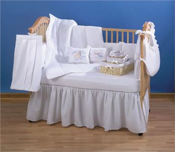 CLASSIC WHITE PIQUE Nursery Bedding & Accessories by Trend Lab