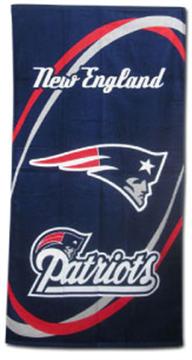 New England Patriots Fiber Reactive Beach Towel