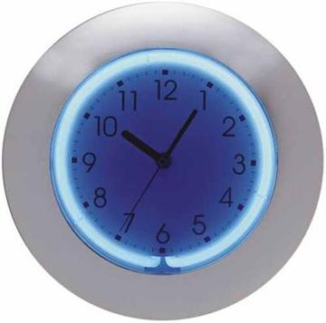 Neon Wall Clock  12" Round