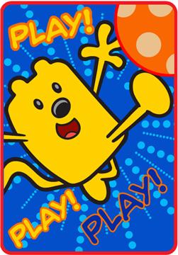 WUBBZY Coral Plush Throw Blanket