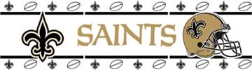 NEW ORLEANS SAINTS Wall Border