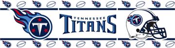 TENNESSEE TITANS Wall Border