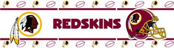 WASHINGTON REDSKINS Wall Border