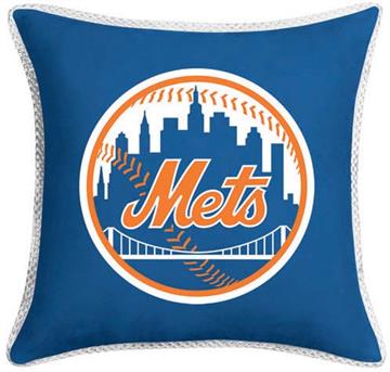 MVP New York Mets 17" Square Pillow
