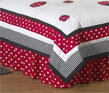 Little Ladybug Full/Queen Bedskirt