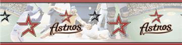 HOUSTON ASTROS Scenic Wall Border