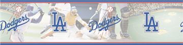LOS ANGELES DODGERS Scenic Wall Border