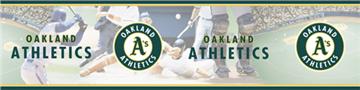 OAKLAND ATHLETICS Scenic Wall Border