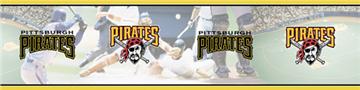 PITTSBURGH PIRATES Scenic Wall Border