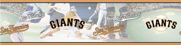 SAN FRANCISCO GIANTS Scenic Wall Border