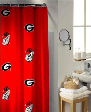 University of Georgia Collegiate Shower Curtain
