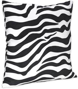 Zebra 18" Decorative Pillow