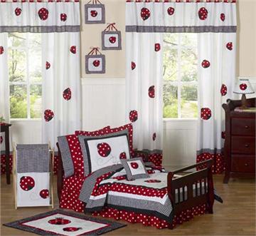 Little Ladybug 5 pc Toddler Bedding Ensemble