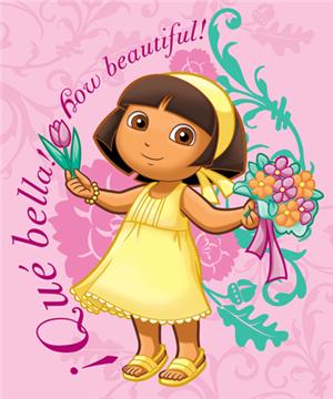 Dora Que Bella Throw