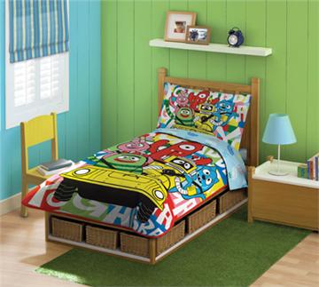 YO GABBA GABBA 4 PC Toddler Set