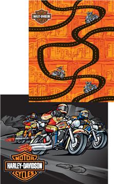 HARLEY-DAVIDSON® COASTAL CRUISER Reversible Fleece