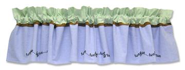 NOAH'S ARK Window Valance 82” x 15"