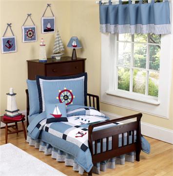 Come Sail Away 5pc Toddler Bedding Set