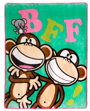 Bobby Jack TEXT ME 50x60" Throw Blanket