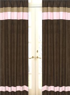 Soho Pink Window Panels