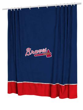 Atlanta Braves MVP Shower Curtain